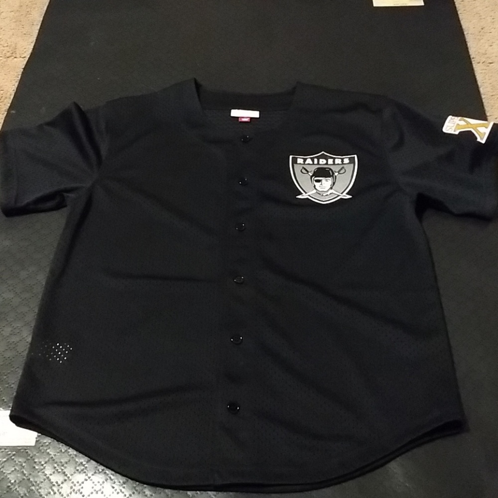 Oakland Raiders Mitchell Ness Superbowl XV Jersey